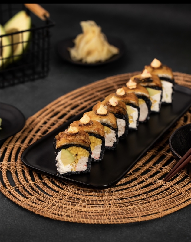 Black Tempura Unagi Roll
