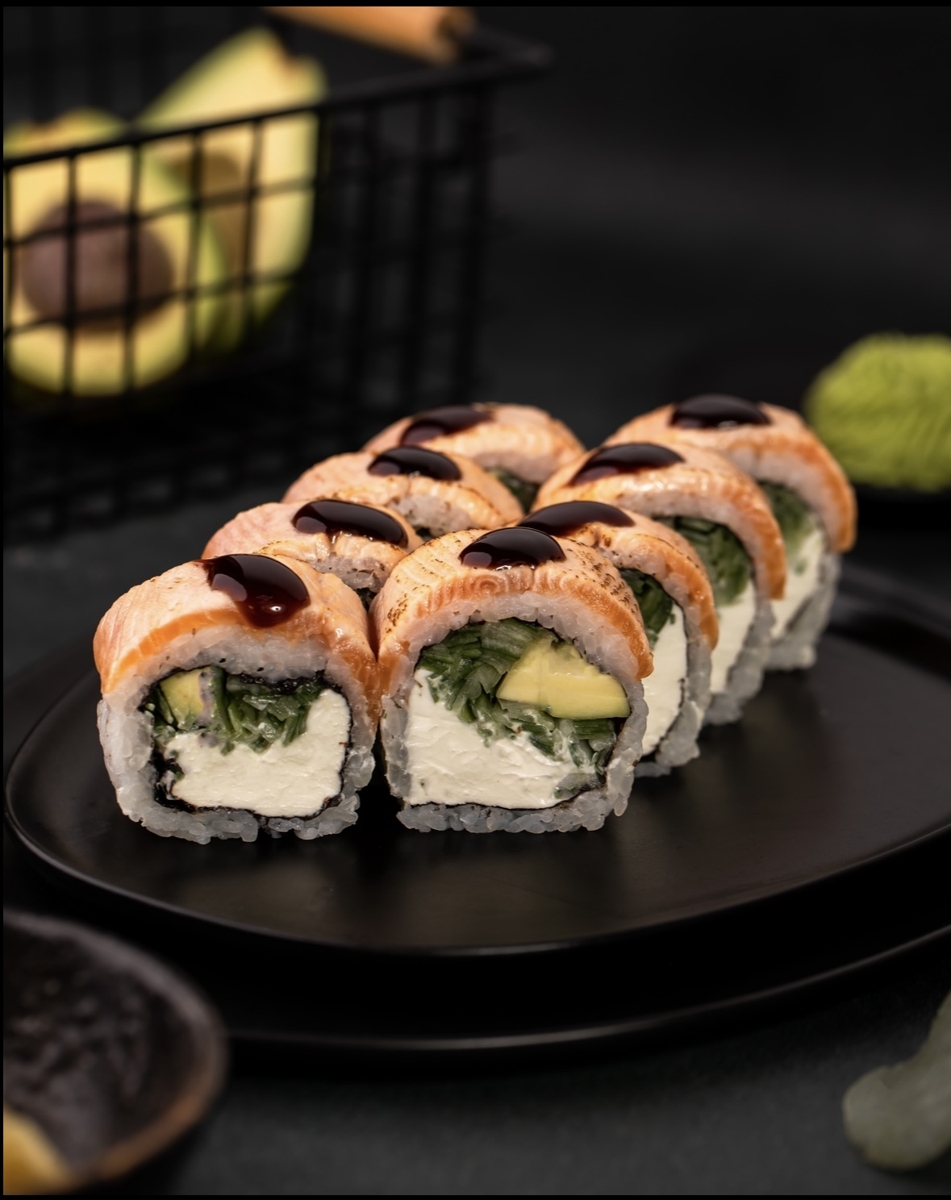 Grill Philadelphia roll 