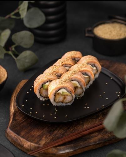 Grill Salmon Roll