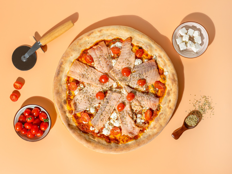 Salmon Pizza