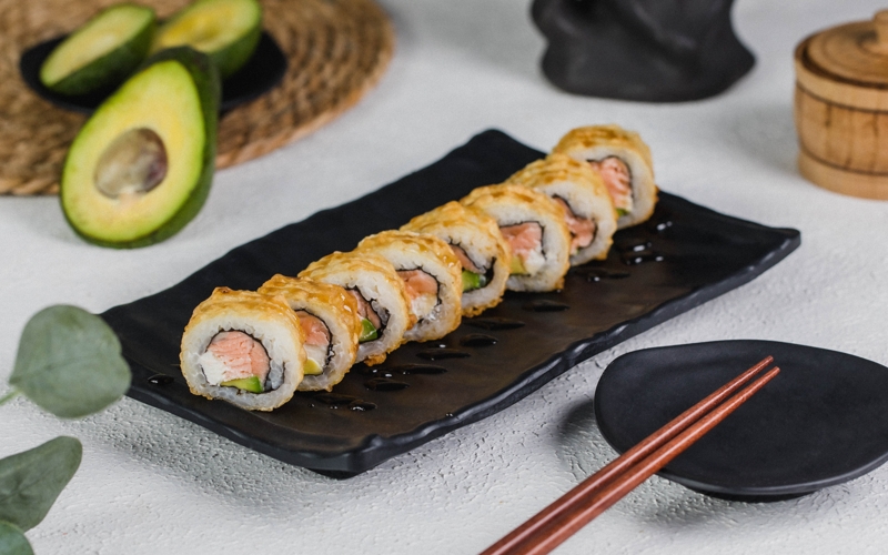 Hot Phladelphia Roll (8 ədəd)