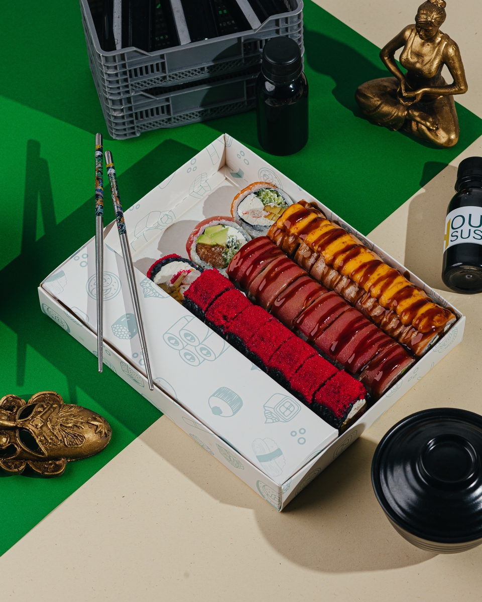 Tricolor set  (iri ölçülü rollar)