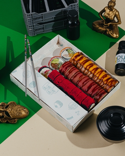 Tricolor set  (iri ölçülü rollar)