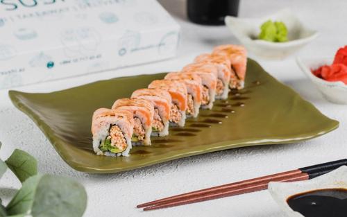 Salmon Teryaki Roll (8 ədəd)
